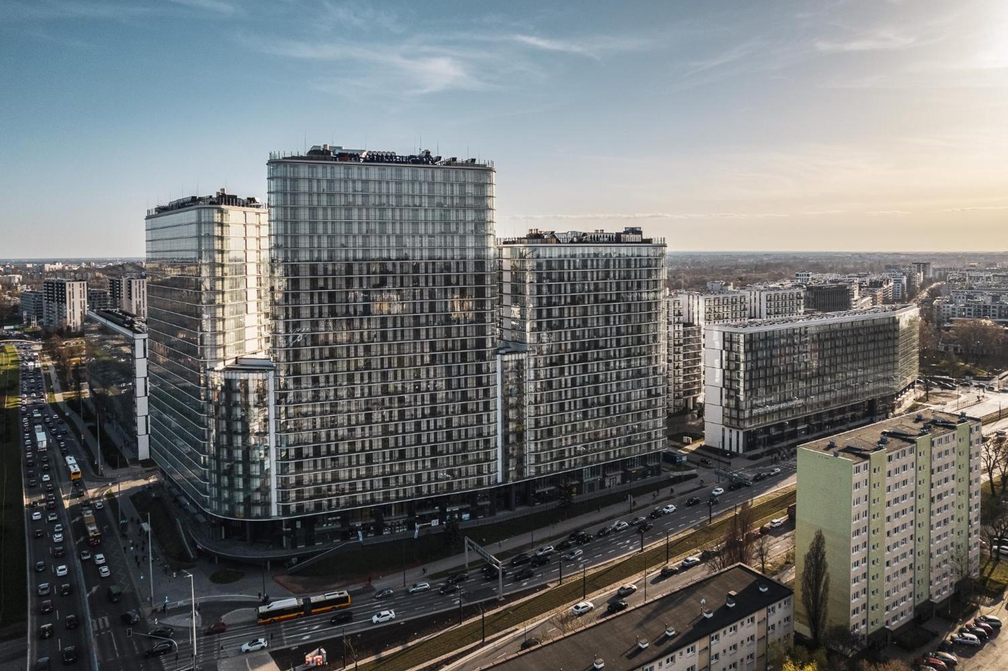 Kasprzaka 29 Wola Tower Free Garage By Perfect Apart Warschau Buitenkant foto